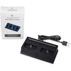 Wasserstein Charging Station for the Rechargeable Batteries for Ring Spotlight Cam Battery, Video Doorbell, Stick Up Cam Battery -Safety & Security Tools Sales Shop wasserstein home safety accessories ringbatcharusa 44 1000