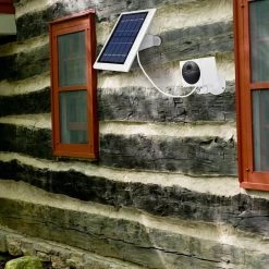 Wasserstein 2-Watt 5-Volt White Solar Panel for Wyze Cam Outdoor - Power Your Surveillance Camera Continuously (1-Pack) -Safety & Security Tools Sales Shop wasserstein home safety accessories wyzeoutsolarpanelwhtusnn fa 1000