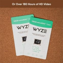 WYZE 128 GB MicroSD Card -Safety & Security Tools Sales Shop wyze home safety accessories wyzemsd128c10 1f 1000